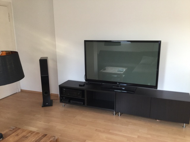 Wohnzimmer mit säulen erweiterung meines heco stereo setups ...