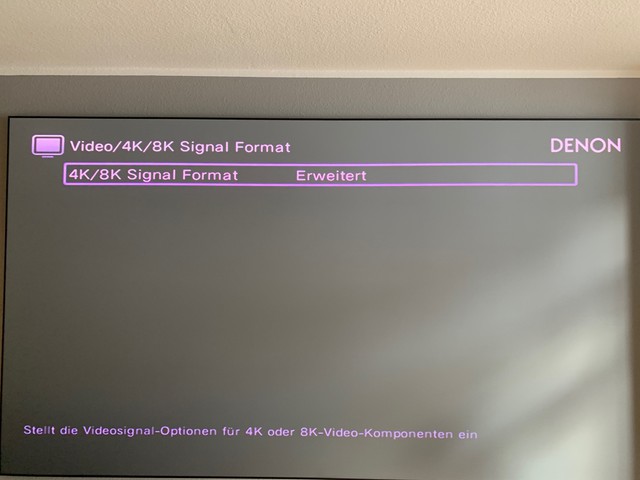 Denon Signal Format