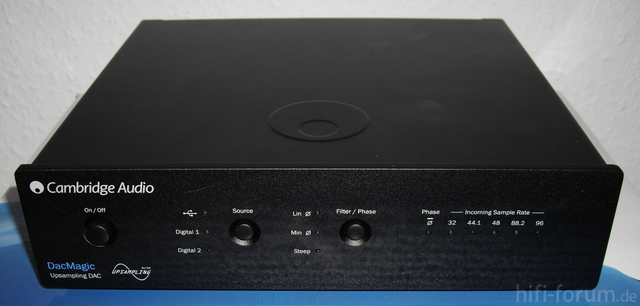 Cambridge Audio DAC Magic Frontseite