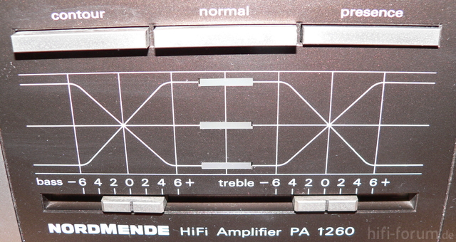 Nordmende PA 1260 Front Detail 3