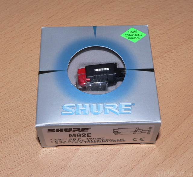 Shure M 92 E Verpackung