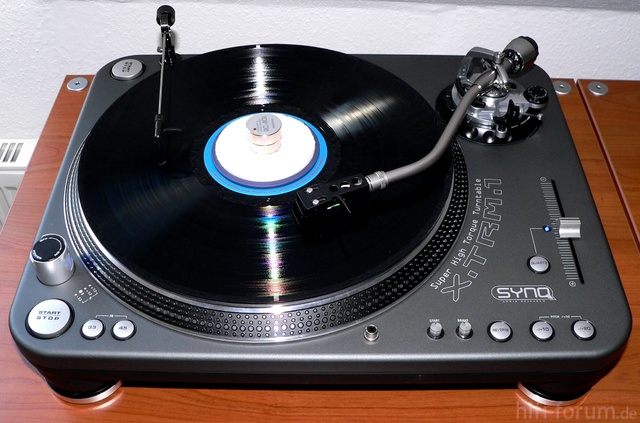 Synq X-TRM 1 mit Technics EPC-P 207