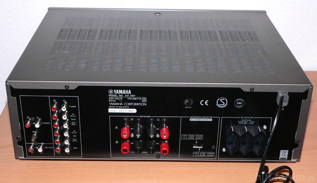 Yamaha AX-397 Rckseite