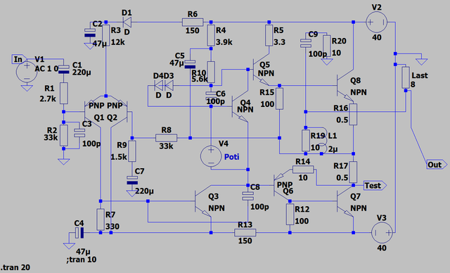 Schaltbild Simulation