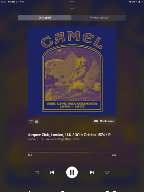 Camel Lve Recordings