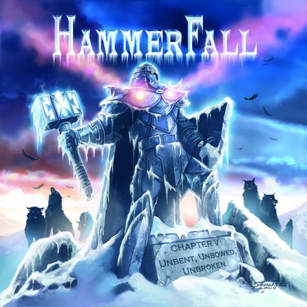 Hammerfall Chapter V Unbent Unbowed Unbroken 2005 Cover 4574