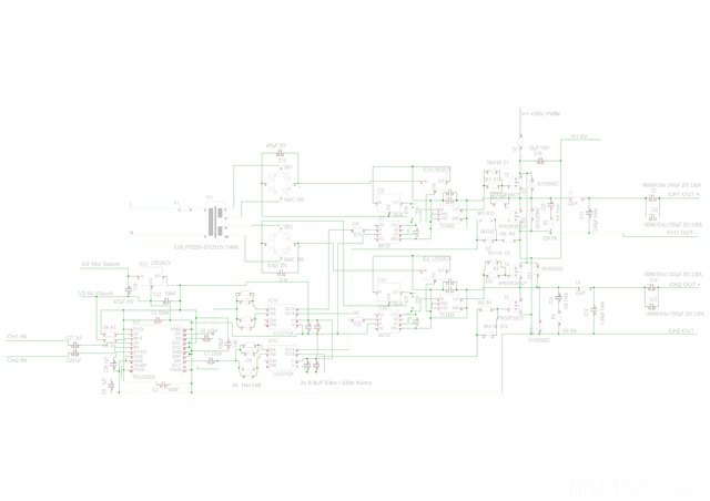 Schaltung Der Endstufe