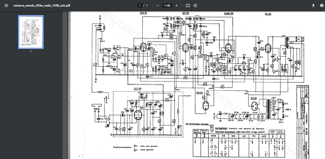 Minola Minerva Schematic