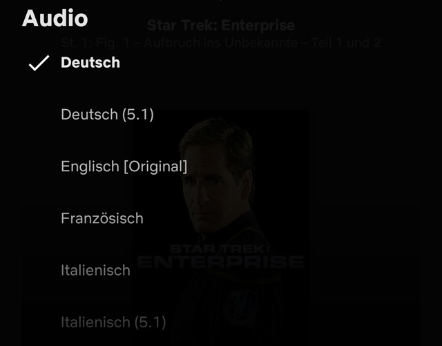 Tonauswahl In Der Netflix App