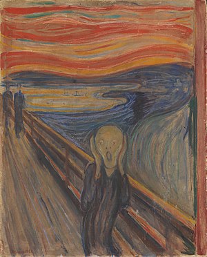 Edvard Munch, 1893, The Scream, Oil, Tempera And Pastel On Cardboard, 91 X 73 Cm, National Gallery O