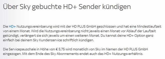 Sky HD+