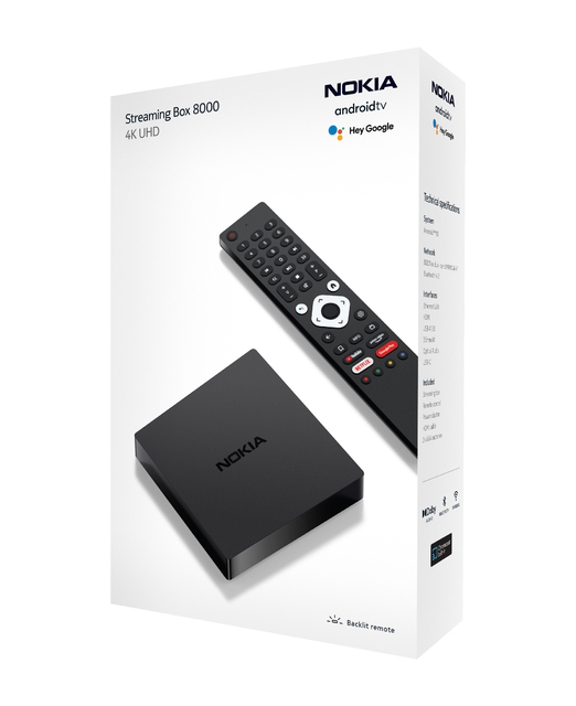 Nokia Streaming Box 8000 Packaging