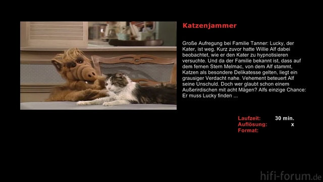 Alf   S01E03   Katzenjammer Avi Sheet