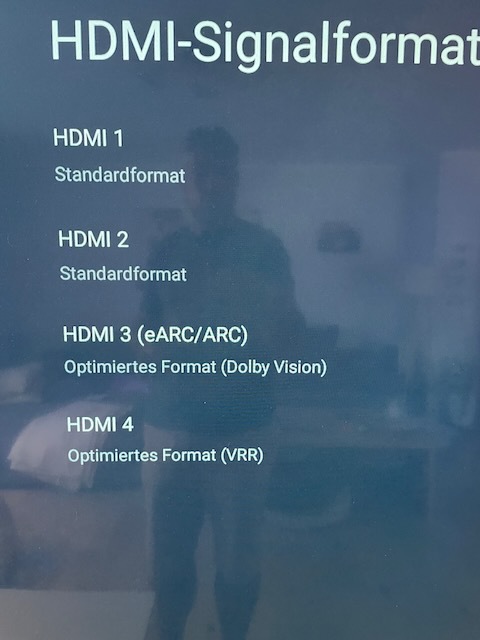 HDMI Einstellungen