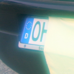 Nummernschild.vergrssert