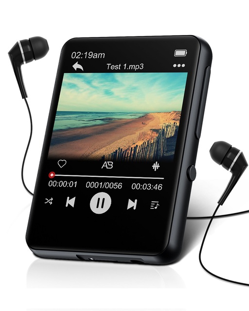 Neue M4 MP3 Player Bluetooth 5 0 Touch Bildschirm HiFi Verlustfreie Musik Spielen Gebaut In Lautspre
