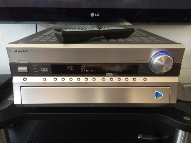 Onkyo TX-NR 905 Surround Receiver Silber Kein Bild