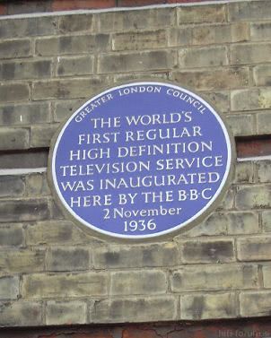 Alexandra Palace Plaque