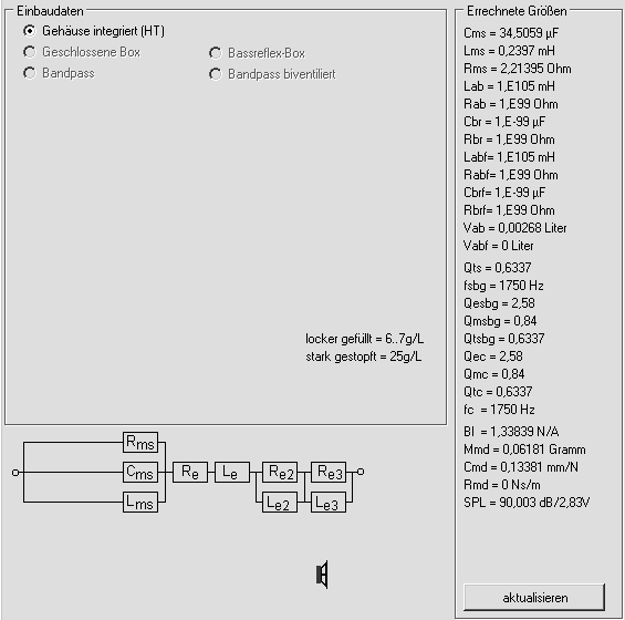 Ersatzmodell Eingebauter DT94