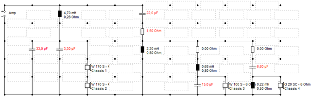 Weiche Alto IIIg 8Ohm