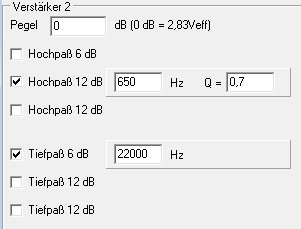 Weiche Alto IIIg aktiv Amp 2