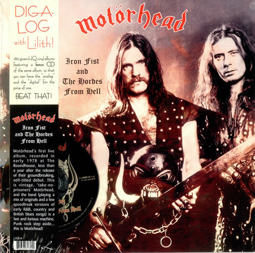 Motorhead+%2D+Iron+Fist+And+The+Hordes+From+Hell+%2D+LP+RECORD 498176