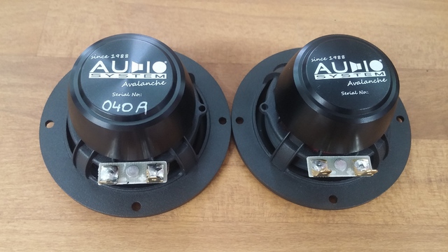 Audio System Avalanche AV80 Und AV80 \"Prototyp\" 