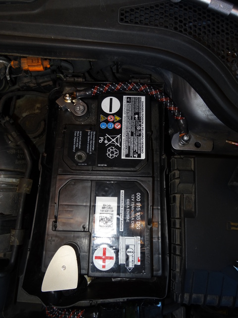 Zugang Motorraum Stromkabel Audi A3 8p