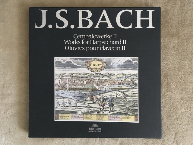 J. S. Bach: Cembalowerke II (Box 11 - DGG ARCHIV)