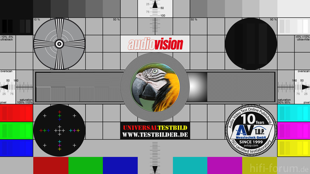 Audiovision Universaltestbild