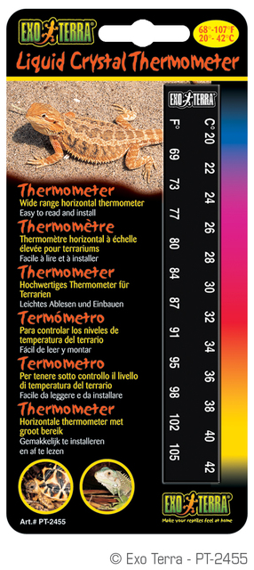 PT2455 LCD Thermometer Packaging