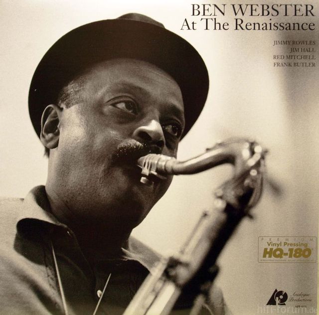 Ben Webster At The Renaissance