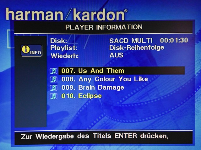 Harman/Kardon DVD47 SACD