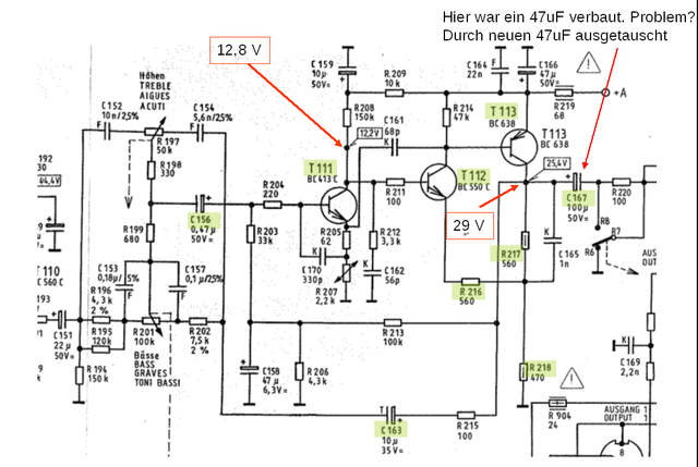 Mxv100 Bias Problem