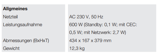 Netzteil X4000