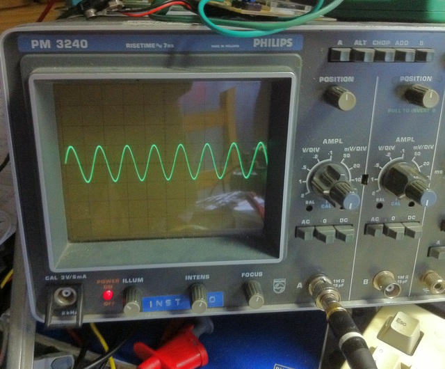Sinus 150 kHz