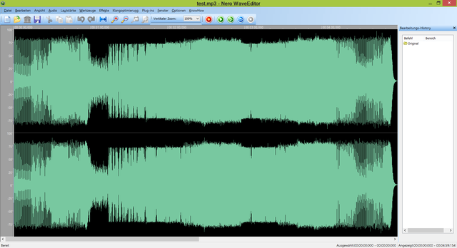 MP3 Clipping Graph MP3DirectCut  3dB Nero Wave Editor