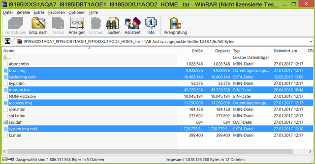 Samsung-TAR-Firmware