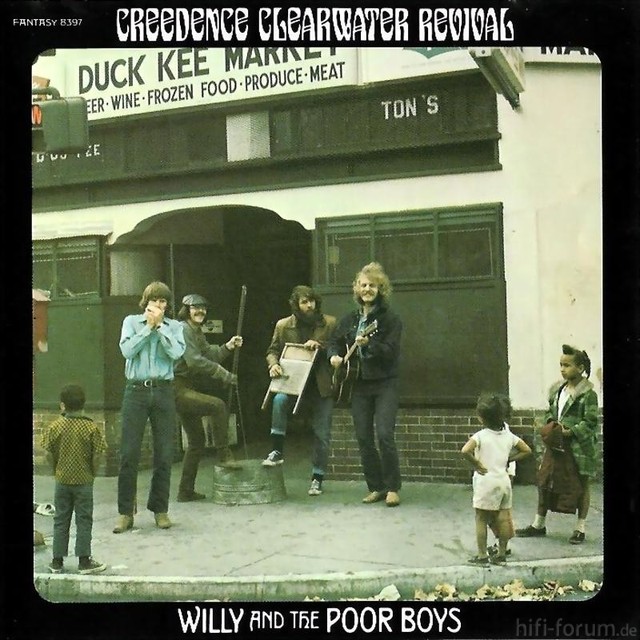 Creedence Clearwater Revival Willy And The Poor Boys 2006 Retail Cd Front