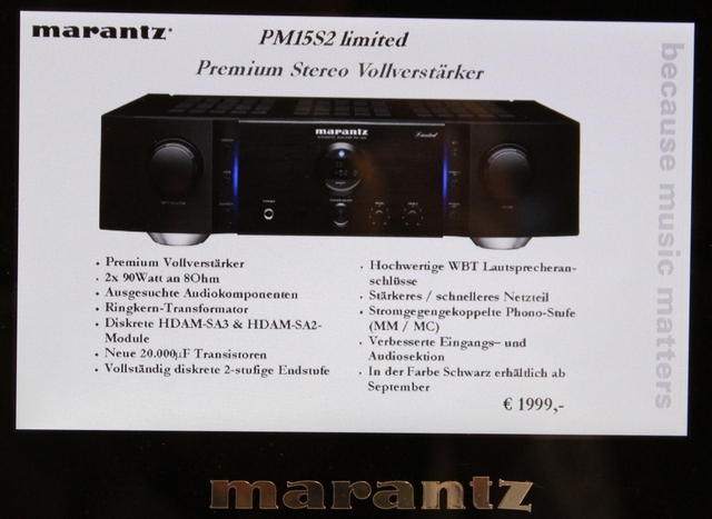 Marantz PM 15S2 Limited   1