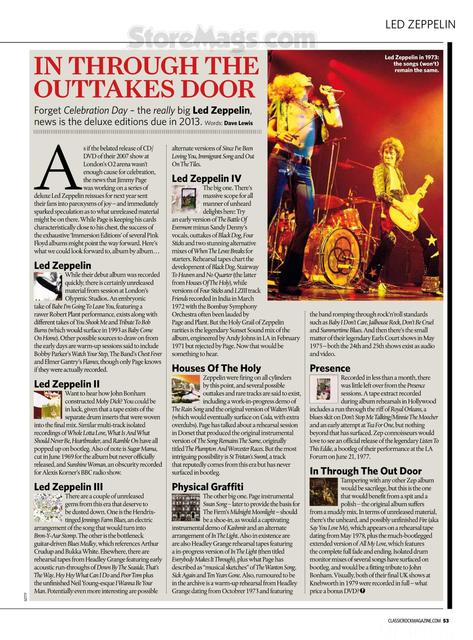 Classic Rock UK   January 2013