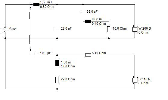 Frequenzweiche V1 1