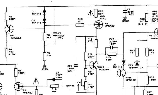 Schema Power Station ausschnitt