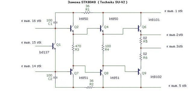 Schema STK8040