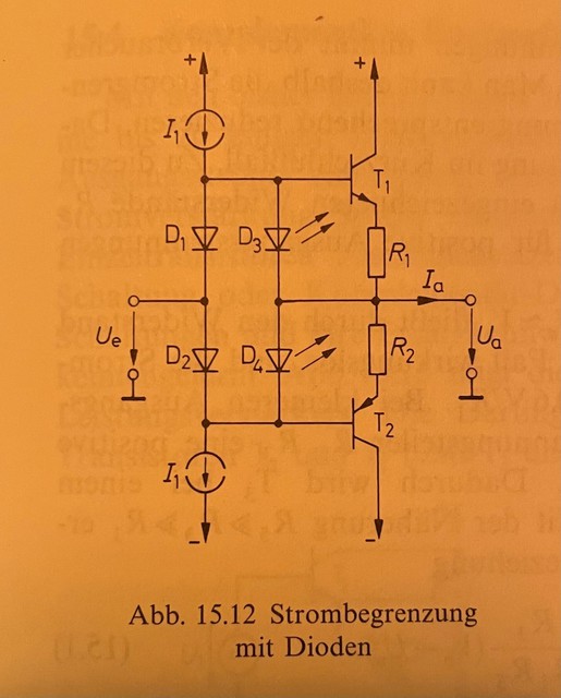 Strombegrenzung mit LED