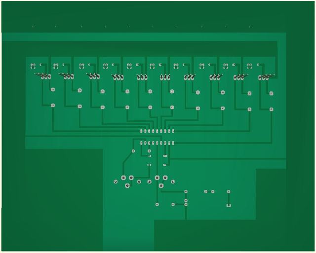 VU-Meter Platine