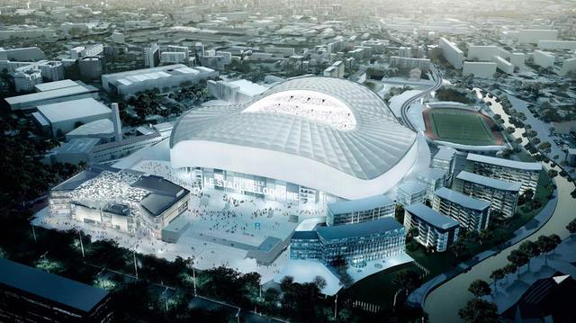 Das Stade Velodrome In Marseille Ist Einer Der Hingucker Bei Der Em Wie Der Name Bereits Verraet Beh