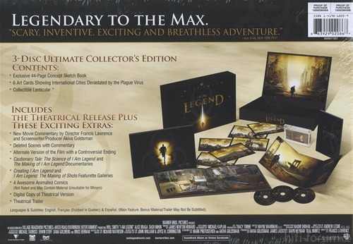 Dvd I Am Legend Ultimate Collectors Edition Soy Leyenda MLA O 2888201851 072012