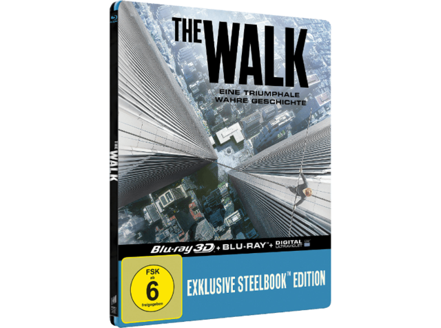 The Walk (Exklusive Lenticular Steelbook Edition) [3D BD&2D BD  Blu Ray]