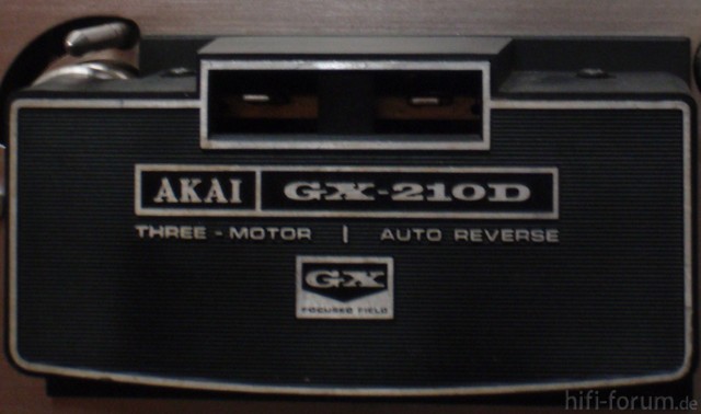 Akai 210D   4a   Abdeckung Kopfblock